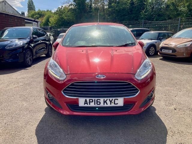 Ford Fiesta 1.0T Ecoboost Titanium Hatchback AP16KYC Red #2