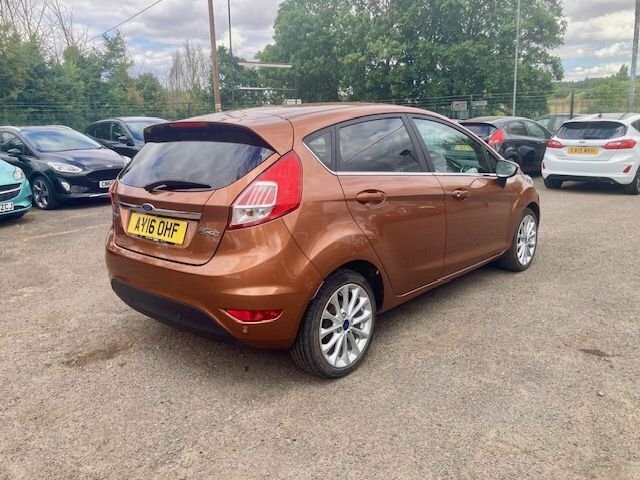 Ford Fiesta 1.0T Ecoboost Titanium X Hatchback Manu Brown #5