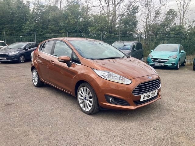 Ford Fiesta 1.0T Ecoboost Titanium X Hatchback Manu Brown
