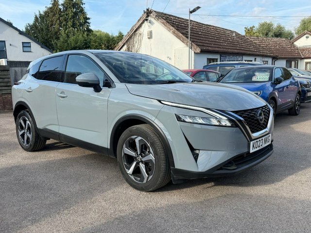 Nissan Qashqai 1.3 Dig-t Mhev N-connecta Suv Hybrid Ma KO23NKG Grey