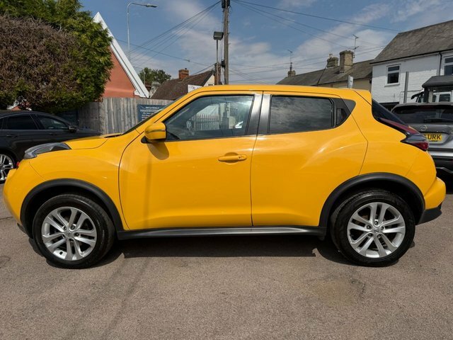 Nissan Juke 1.2 Dig-t N-connecta Suv Euro 6 Yellow #4