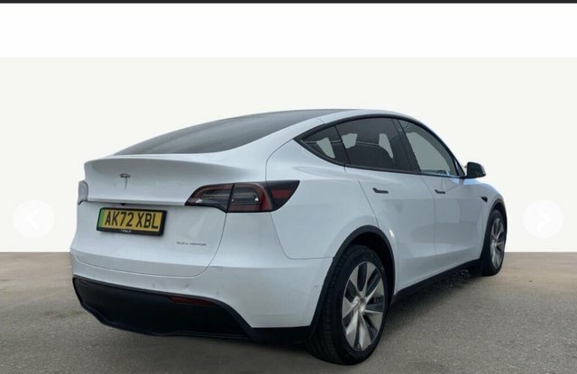 Tesla Model Y Dual Motor Long Range Suv AK72XBL White #3