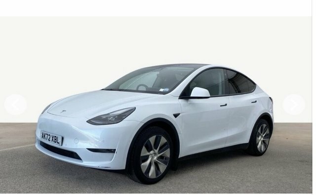 Tesla Model Y Dual Motor Long Range Suv AK72XBL White #2