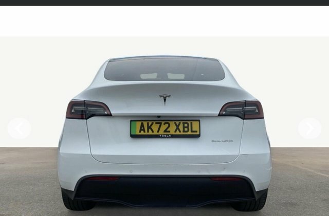 Tesla Model Y Dual Motor Long Range Suv AK72XBL White #5