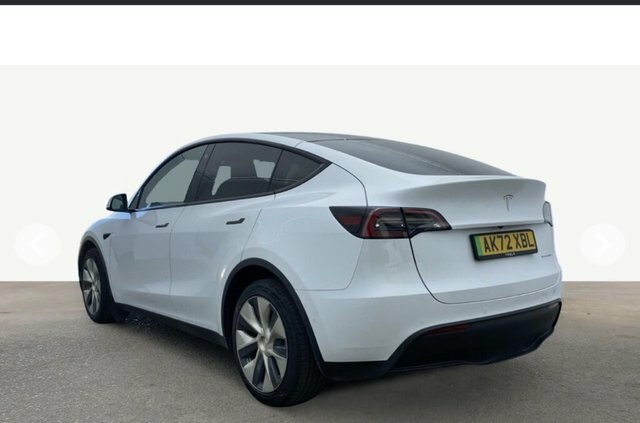 Tesla Model Y Dual Motor Long Range Suv AK72XBL White #4