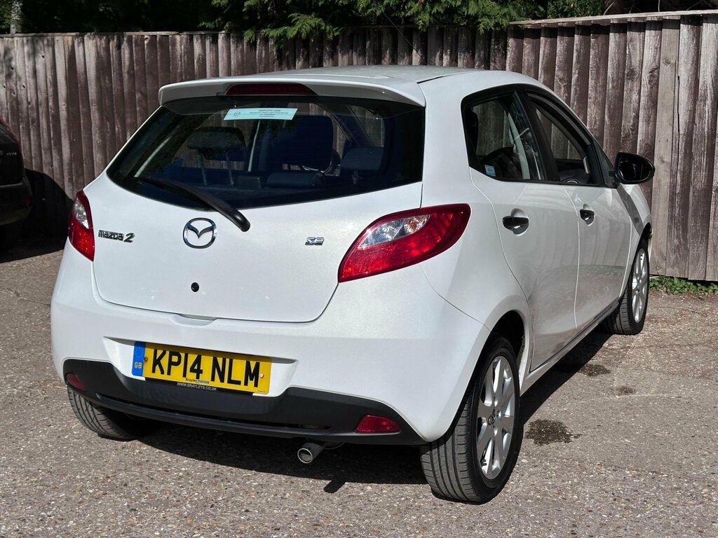 Mazda 2 2014 1.3 Tamura 2014,Low Mileage,35 Road Tax,54mp White #9