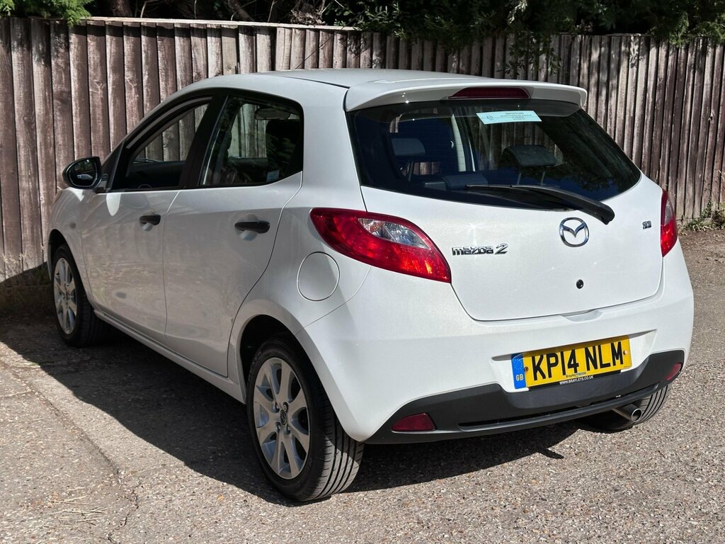 Mazda 2 2014 1.3 Tamura 2014,Low Mileage,35 Road Tax,54mp White #7