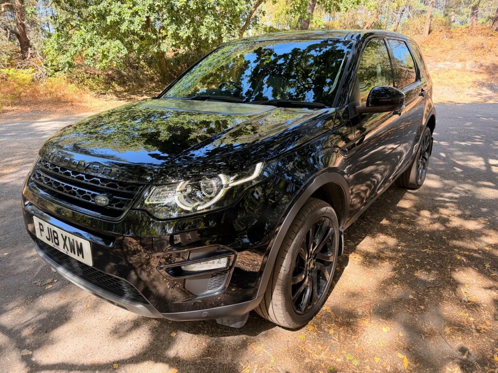 Land Rover Discovery Sport 2.0 Td4 Hse Black 4Wd Euro 6 Ss PJ18XWM Black #2