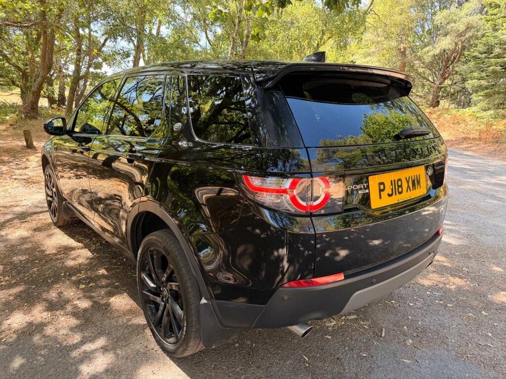 Land Rover Discovery Sport 2.0 Td4 Hse Black 4Wd Euro 6 Ss PJ18XWM Black #3