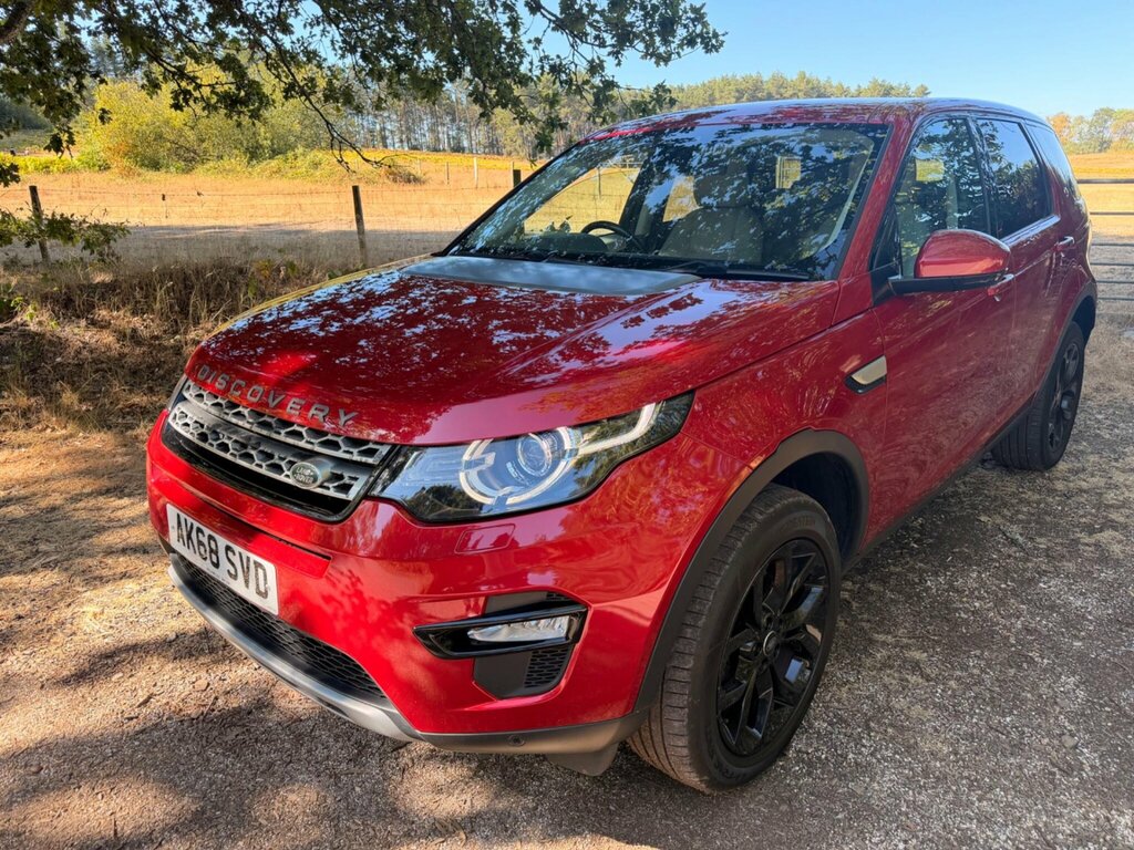 Land Rover Discovery Sport 2.0 Td4 Hse 4Wd Euro 6 Ss Red #2