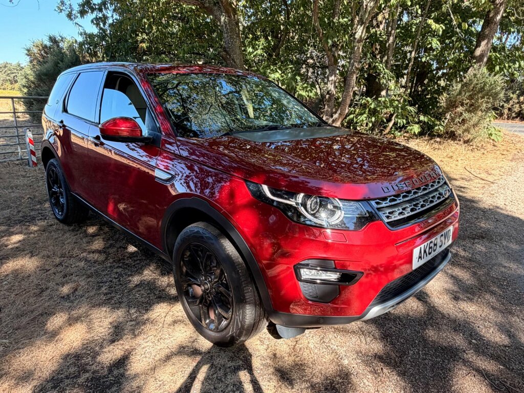 Land Rover Discovery Sport 2.0 Td4 Hse 4Wd Euro 6 Ss Red #3