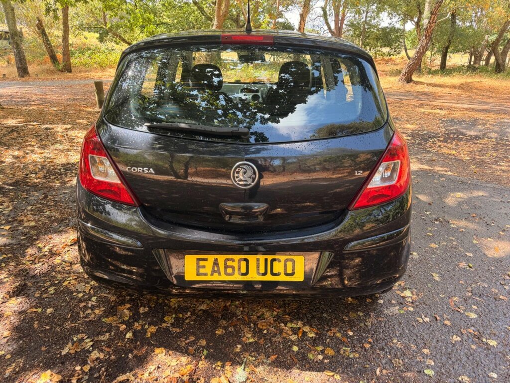 Vauxhall Corsa 1.2I 16V Energy Ac Black #6