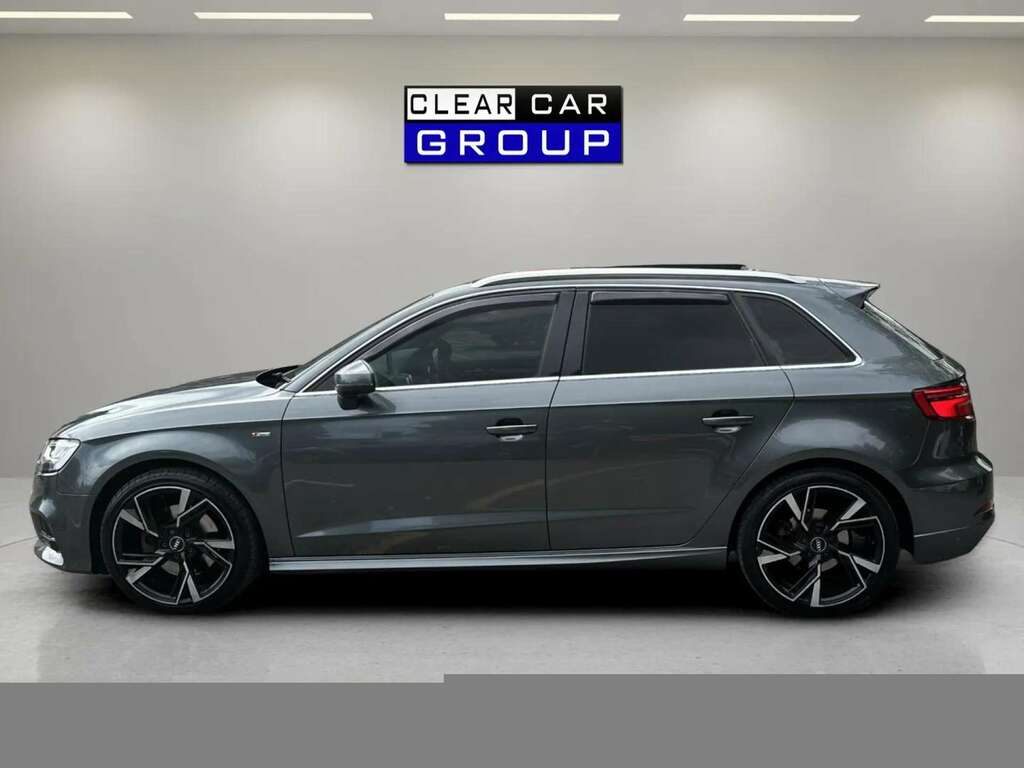 Audi A3 2.0 Sportback S Line Tfsi Quattro 4Wd Grey