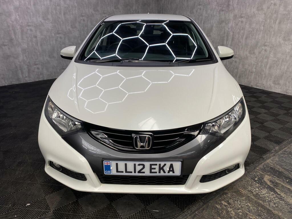 Honda Civic 1.8 I-vtec Es Euro 5 S S White #3