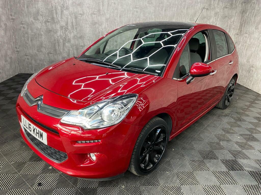 Citroen C3 1.2 Puretech Platinum Euro 6 Red