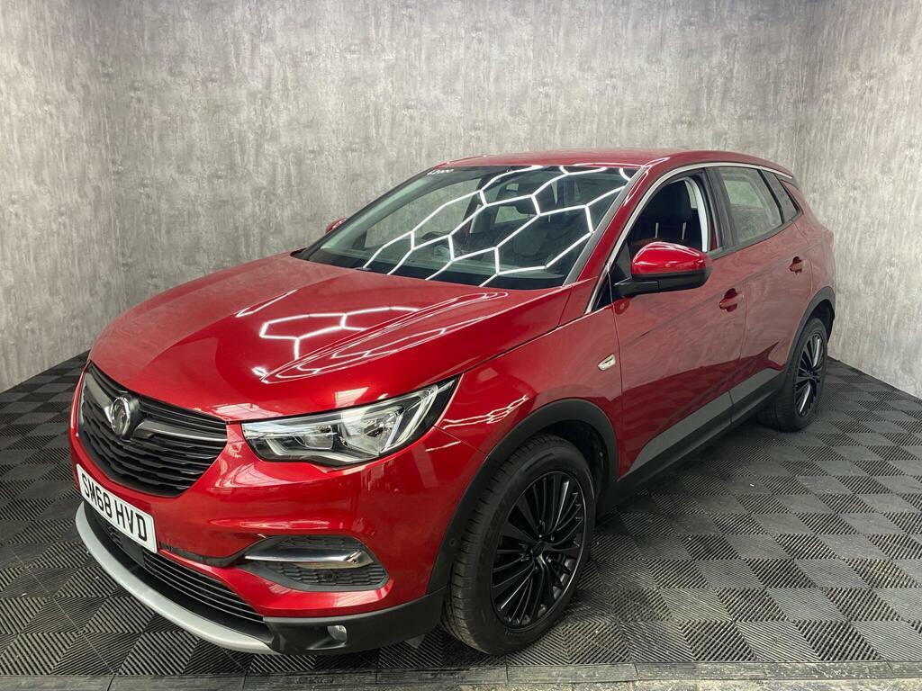 Vauxhall Grandland X 1.5 Turbo D Blueinjection Tech Line Nav Euro 6 S Red