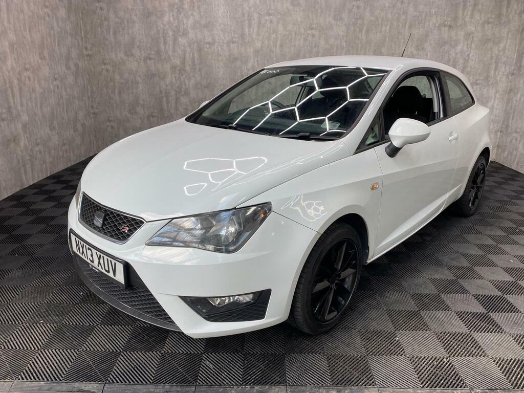 Seat Ibiza 1.6 Tdi Cr Fr Sport Coupe Euro 5 NX13XUV White