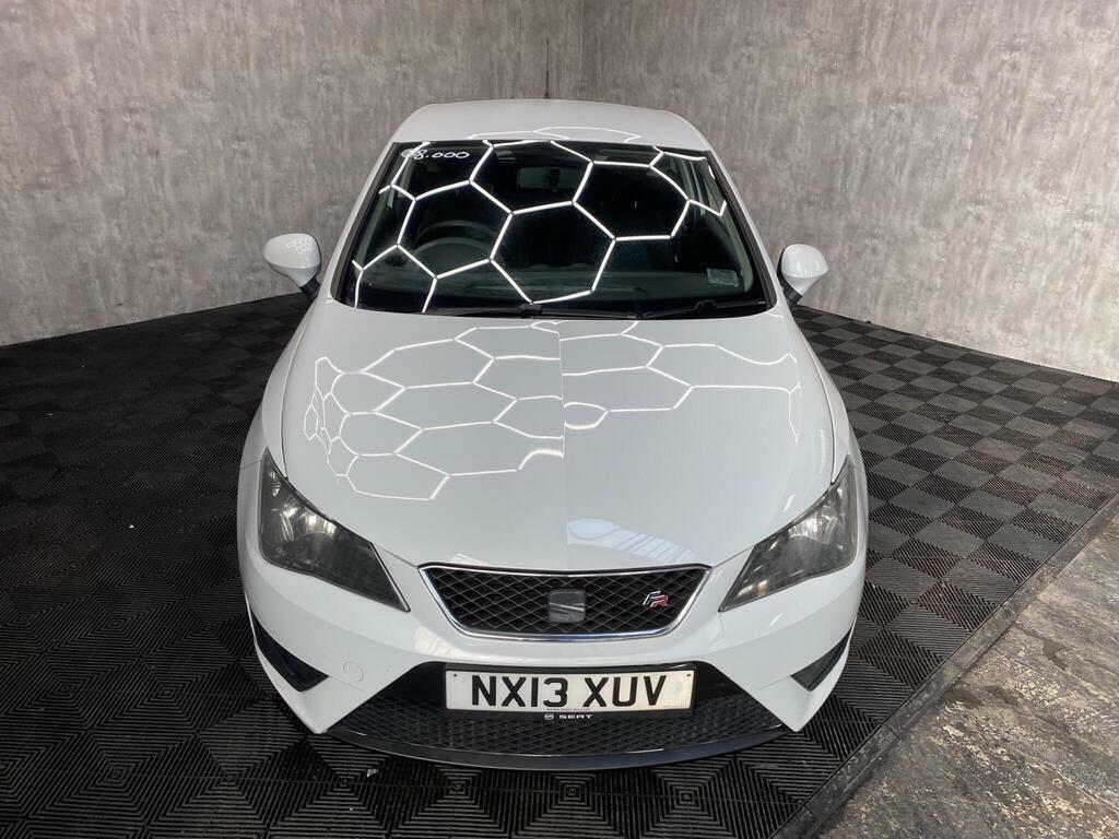 Seat Ibiza 1.6 Tdi Cr Fr Sport Coupe Euro 5 NX13XUV White #4
