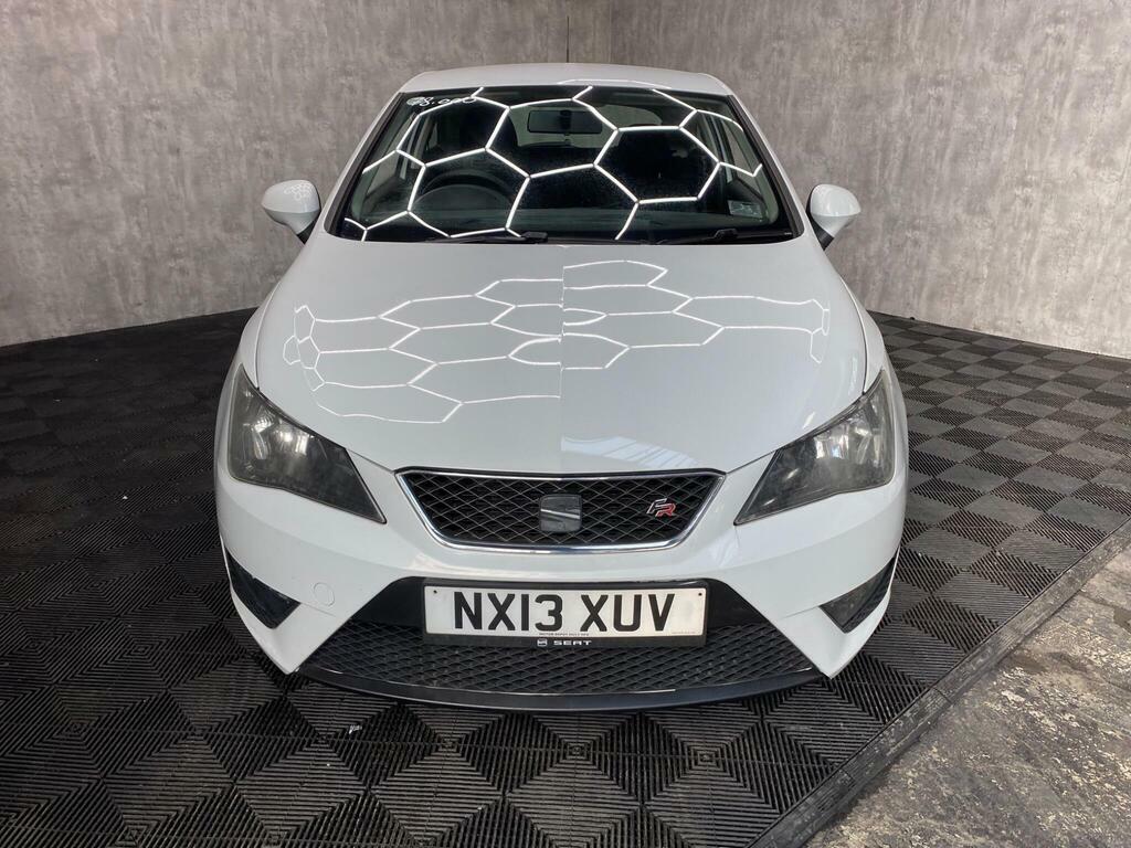Seat Ibiza 1.6 Tdi Cr Fr Sport Coupe Euro 5 NX13XUV White #3