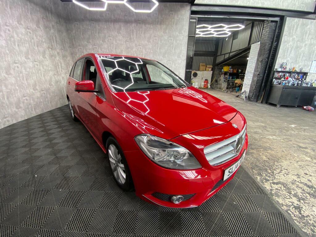 Mercedes-Benz B Class 1.5 B180 Cdi Se 7G-dct Euro 5 S S Red #5