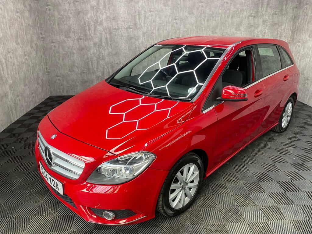 Mercedes-Benz B Class 1.5 B180 Cdi Se 7G-dct Euro 5 S S Red #2