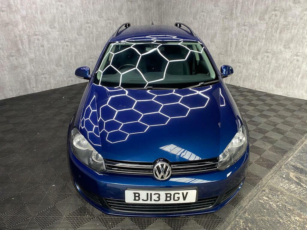 Volkswagen Golf 1.6 Tdi Se Dsg Euro 5 Blue #4