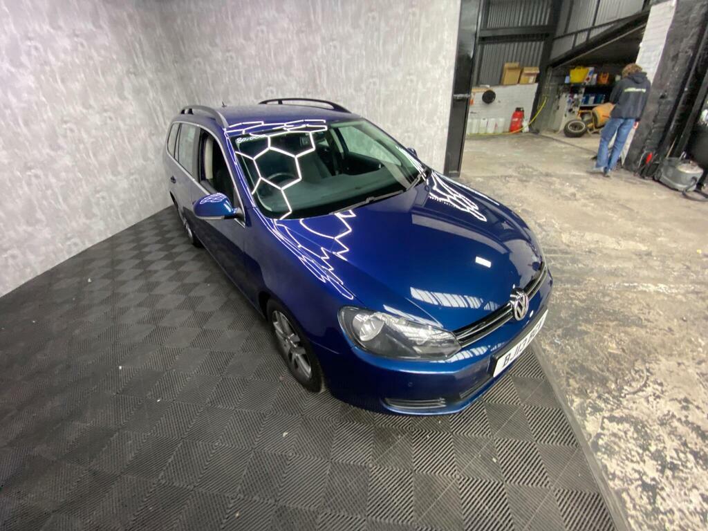 Volkswagen Golf 1.6 Tdi Se Dsg Euro 5 Blue #6