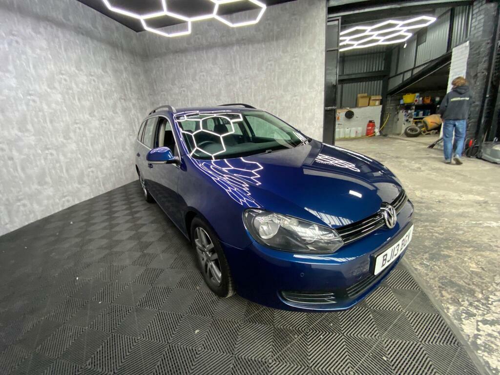 Volkswagen Golf 1.6 Tdi Se Dsg Euro 5 Blue #5