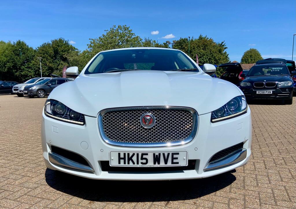 Jaguar XF 2.2D Portfolio Saloon White #6
