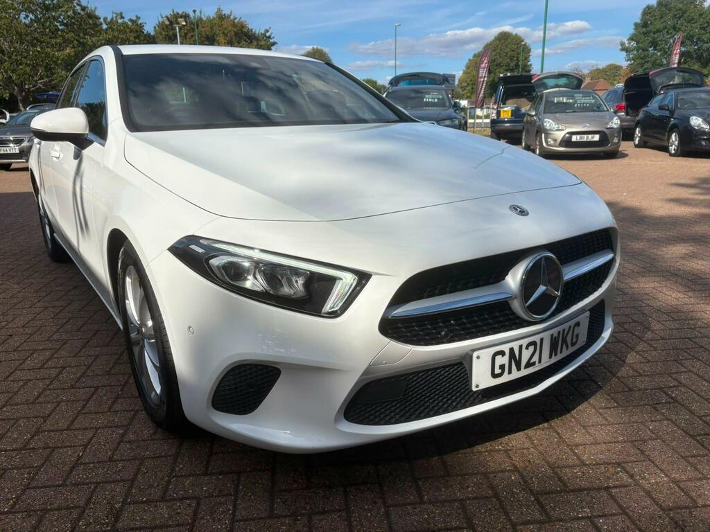Mercedes-Benz A Class 1.3 A180 Sport Executive Hatchback 7G White #2