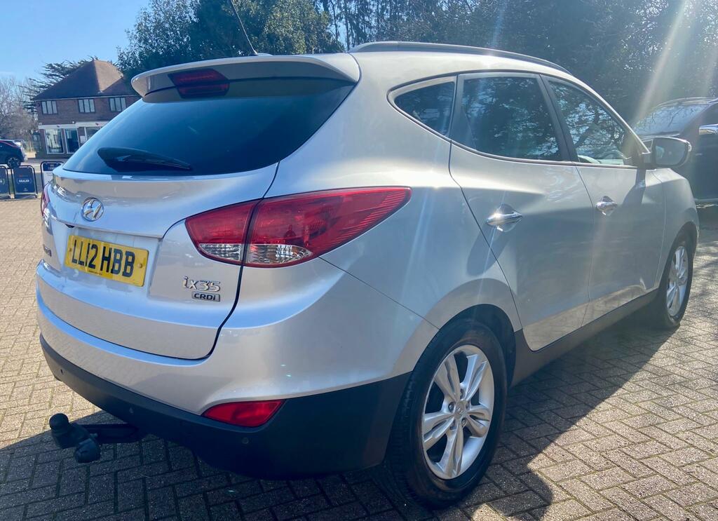 Hyundai Ix35 1.7 Crdi 115Ps Style Estate- Hyundai Servic White #7
