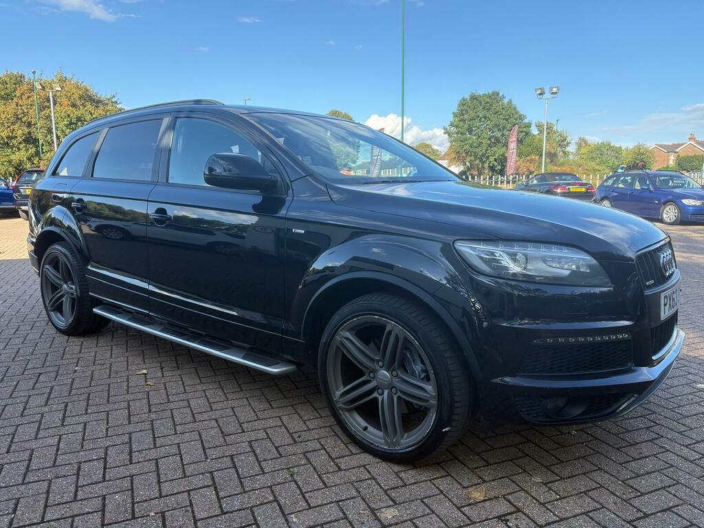 Audi Q7 3.0 Tdi V6 S Line Plus Suv Tiptronic Qu Black #3