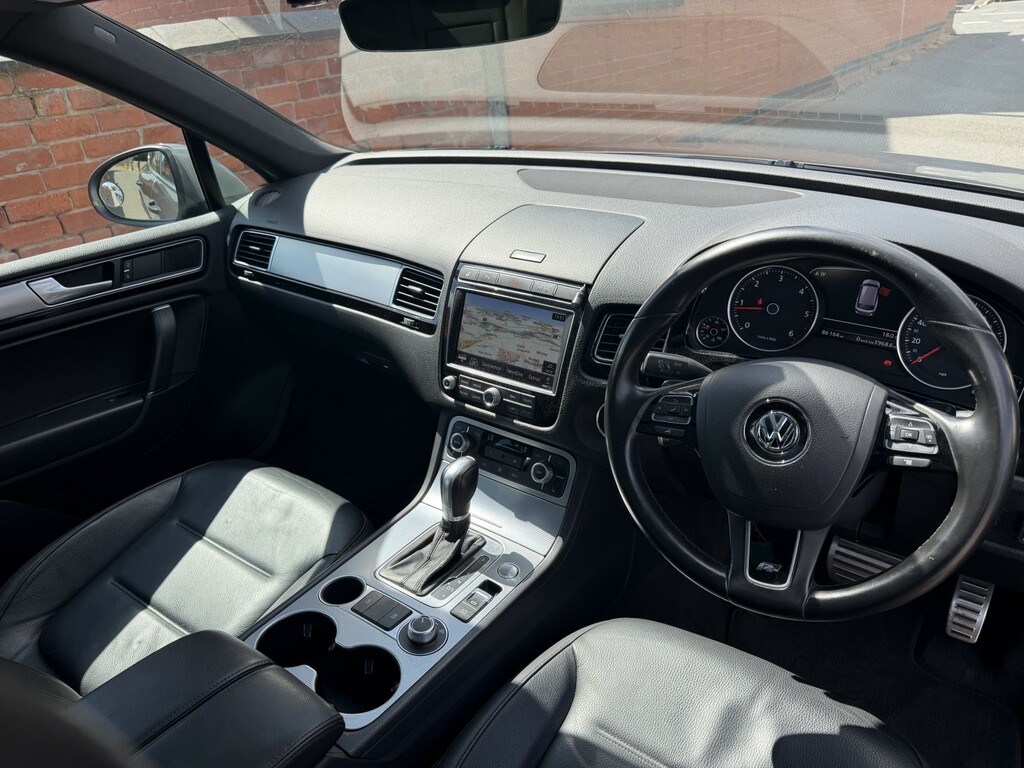Volkswagen Touareg 3.0 V6 R-line Plus Tdi Bluemotion Tech Dynamic Cd Blue #8