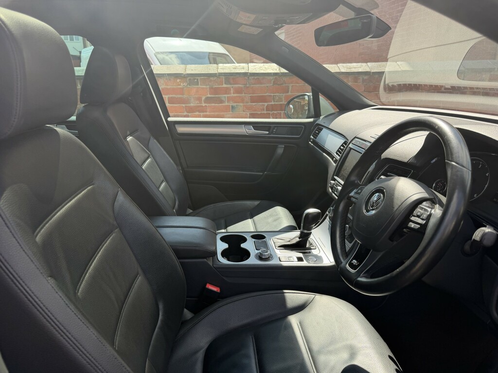 Volkswagen Touareg 3.0 V6 R-line Plus Tdi Bluemotion Tech Dynamic Cd Blue #7