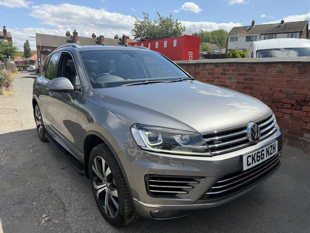 Volkswagen Touareg 3.0 V6 R-line Plus Tdi Bluemotion Tech Dynamic Cd Blue #13