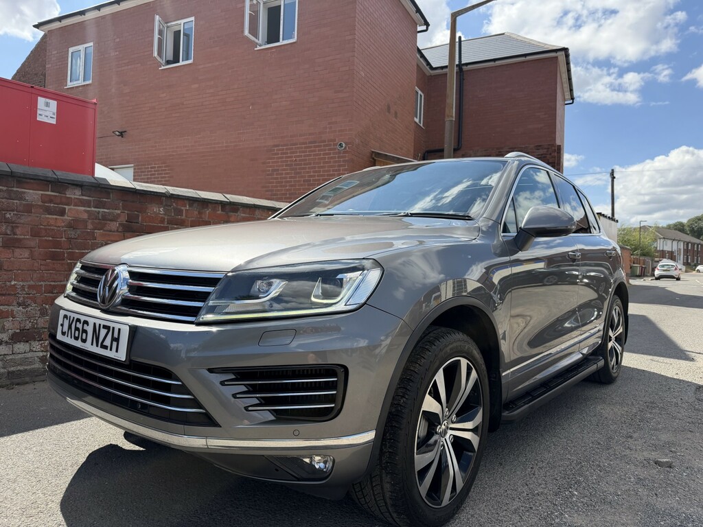Volkswagen Touareg 3.0 V6 R-line Plus Tdi Bluemotion Tech Dynamic Cd Blue #16