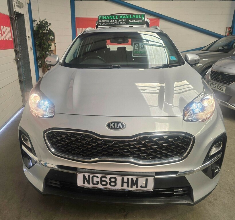 Kia Sportage Suv 1.6 Crdi 2 Euro 6 Ss 201968 NG68HMJ Silver #3