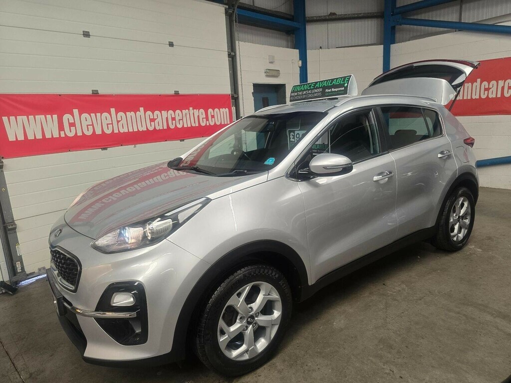 Kia Sportage Suv 1.6 Crdi 2 Euro 6 Ss 201968 NG68HMJ Silver #2