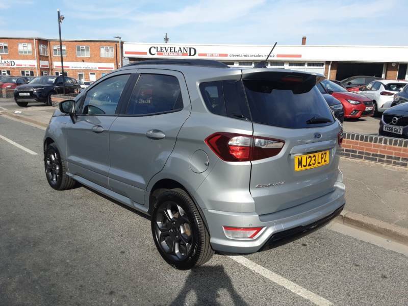 Ford Ecosport 1.0 Ecoboost 125 St-line Silver #4