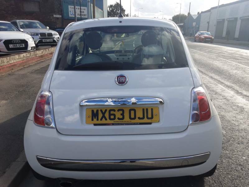 Fiat 500 1.2 Lounge Start Stop MX63OJU White #3