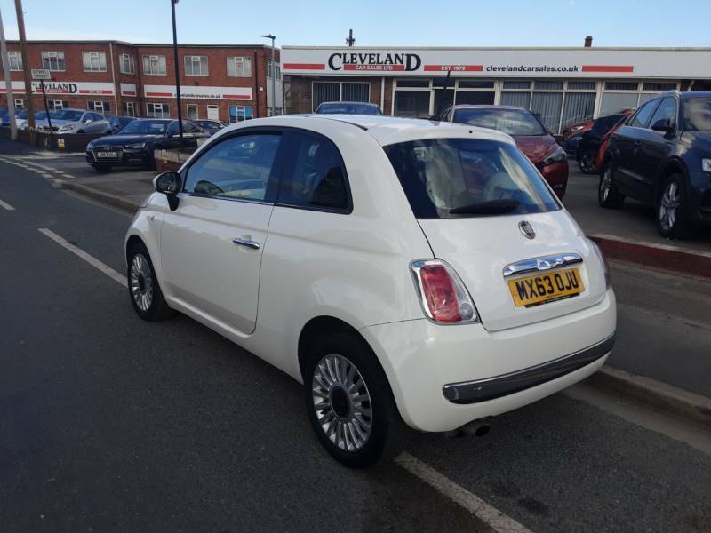 Fiat 500 1.2 Lounge Start Stop MX63OJU White #4