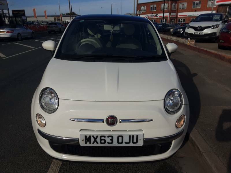 Fiat 500 1.2 Lounge Start Stop MX63OJU White #2