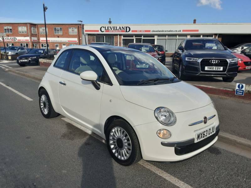 Fiat 500 1.2 Lounge Start Stop White