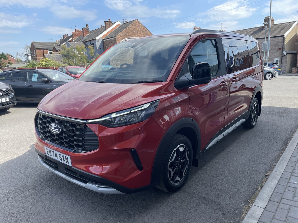 Ford Tourneo Custom 2.0 Ecoblue 170Ps H1 Active 8 Seater Red #3