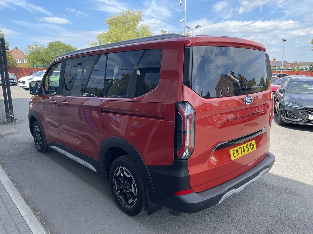 Ford Tourneo Custom 2.0 Ecoblue 170Ps H1 Active 8 Seater Red #4