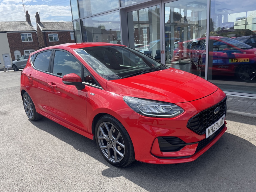 Ford Fiesta 1.0 Ecoboost St-line Red