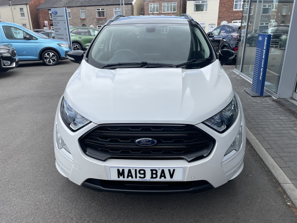 Ford Ecosport 1.0 Ecoboost 140 St-line White #4
