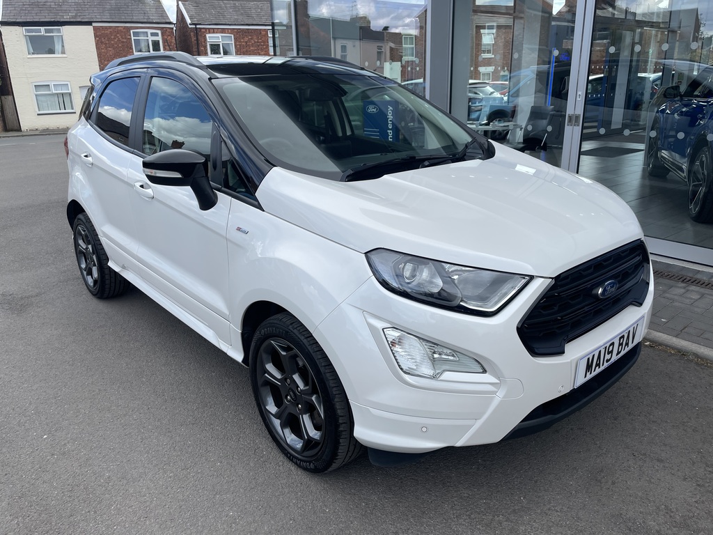 Ford Ecosport 1.0 Ecoboost 140 St-line White