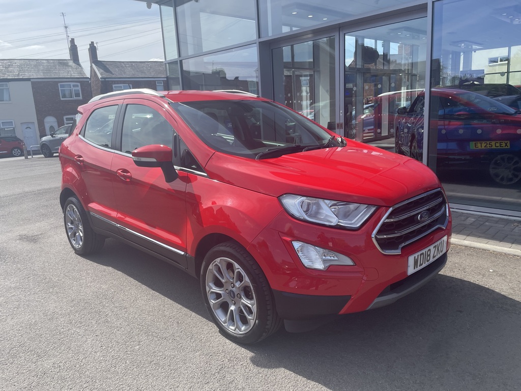 Ford Ecosport 1.0 Ecoboost 125 Titanium Red