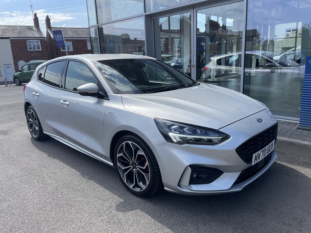 Ford Focus 1.0 Ecoboost Hybrid Mhev 125 St-line X Edition Silver